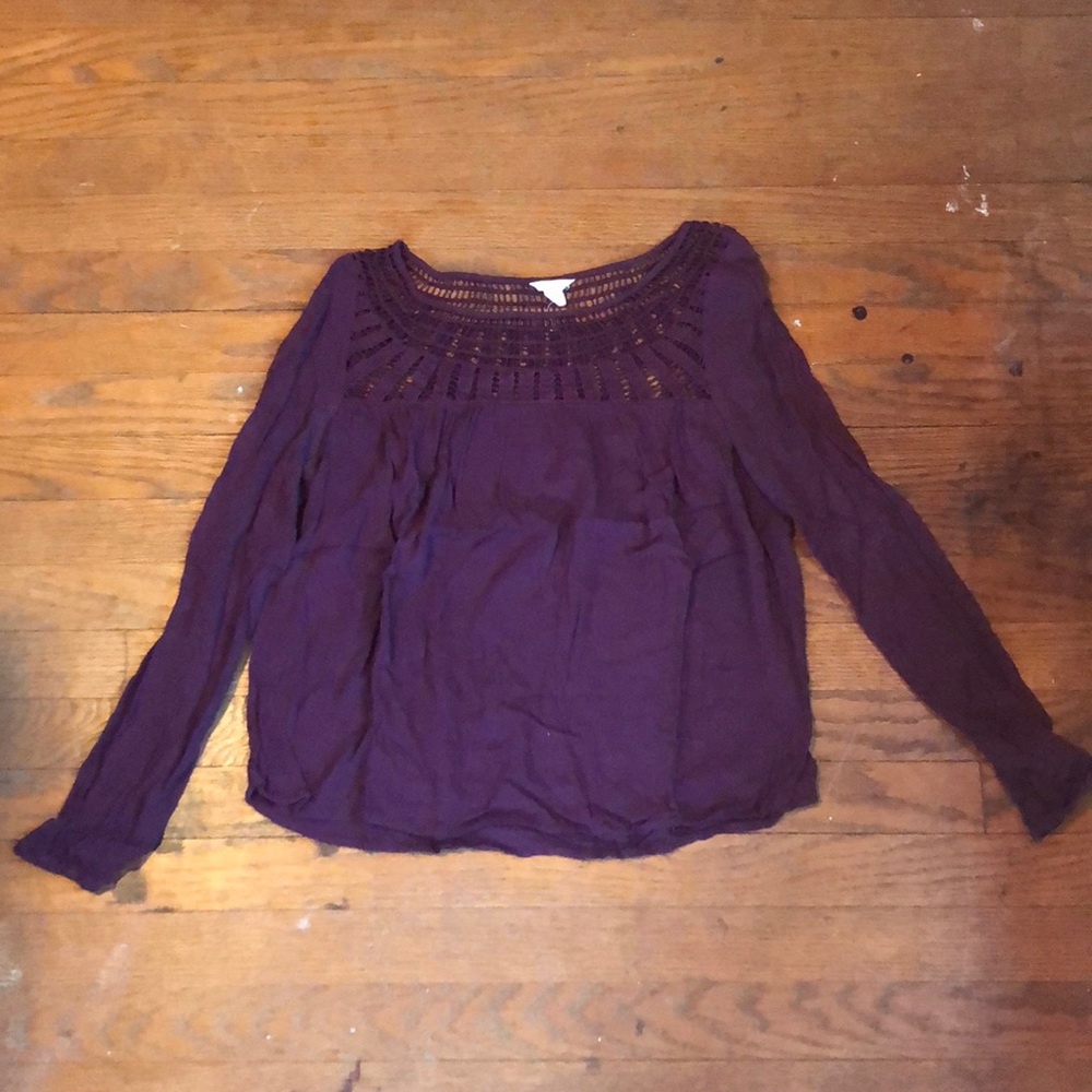 Aeropostale peasant top